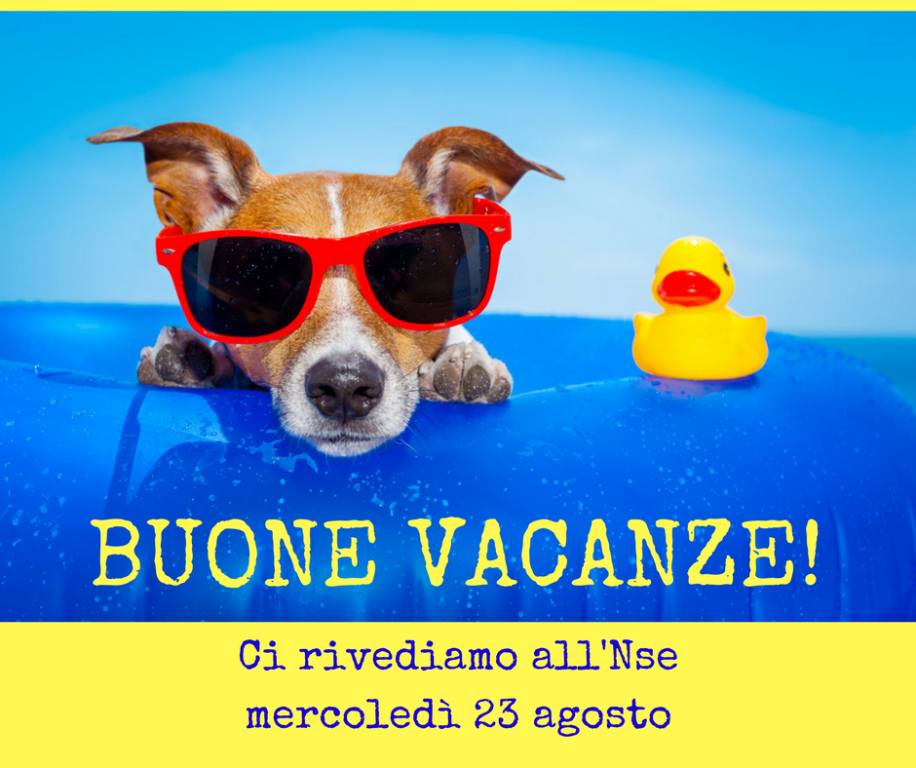 SIAMO IN FERIE!
